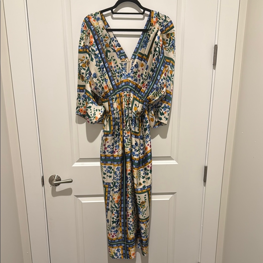Purificacion Garcia Floral Multicolor Maxi Dress